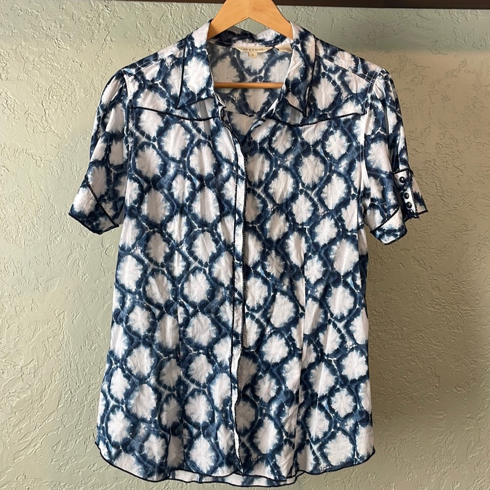 Stetson XL button down short sleeve shirt